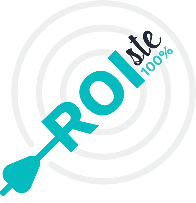 Illustration of ROI arrow, to show Digital Virgo's performance solutions